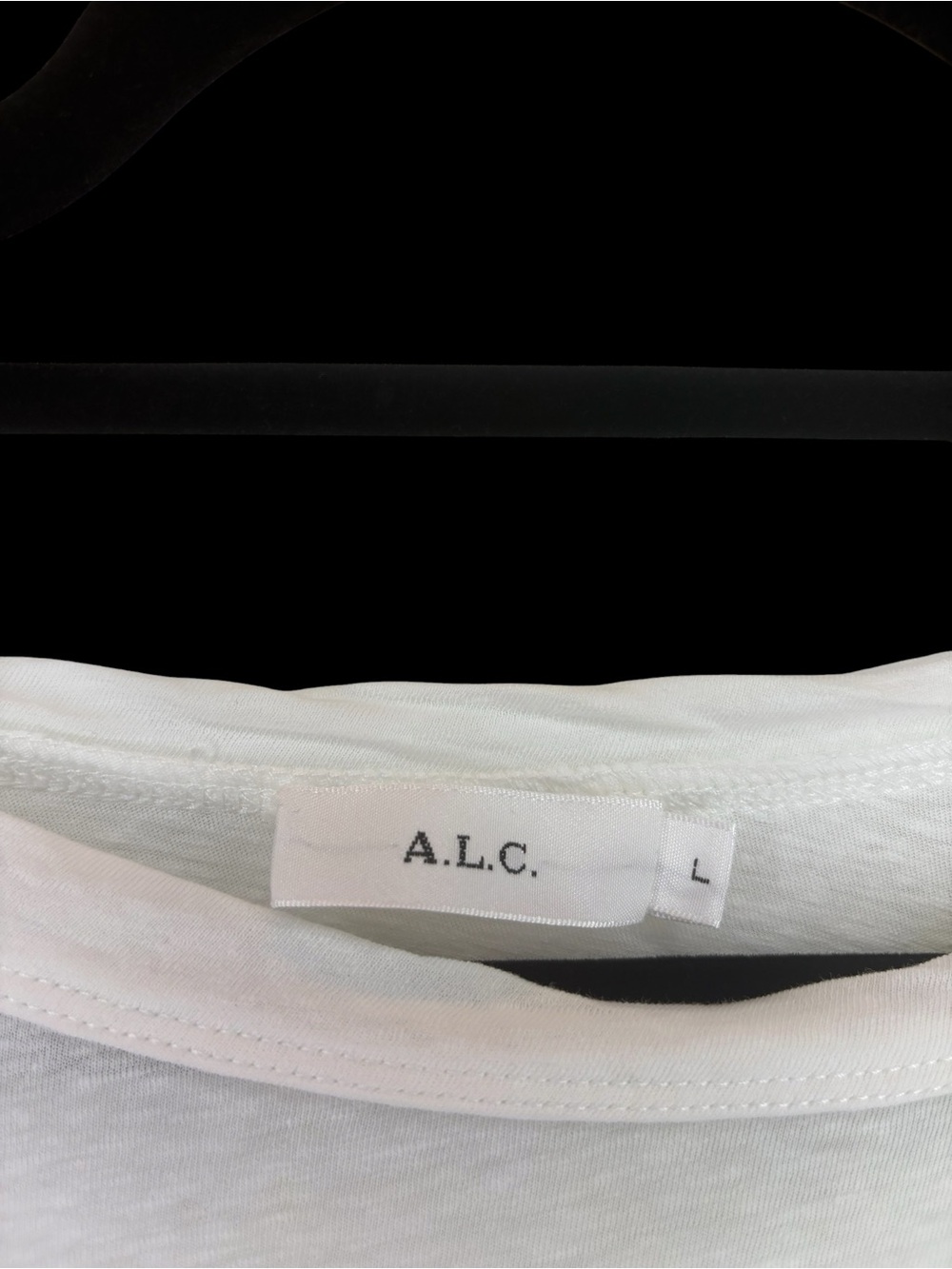 A.L.C. White Puff-Sleeve Women's t shirt - Picture 3 of 10